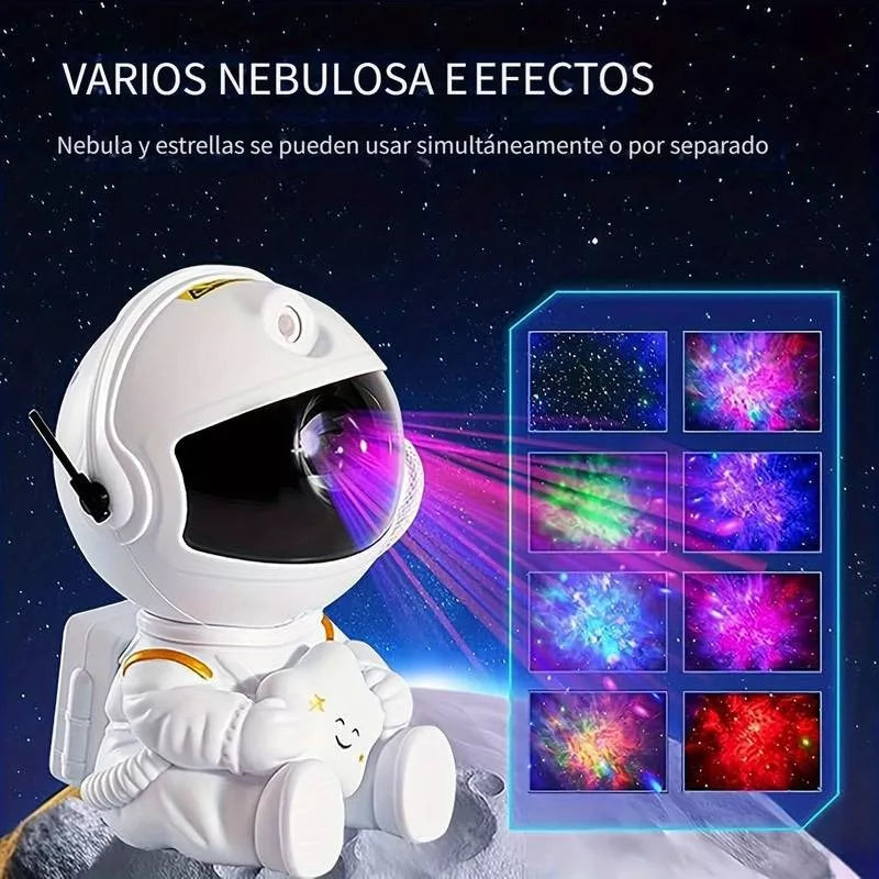 🌌✨ YR – Lámpara Astronauta Proyector Galaxy: Un Universo en Tu Habitación ✨🌌