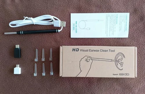 👂📹 Limpiador de Oídos con Cámara USB HD – Precisión y Cuidado al Alcance de tu Mano ✨