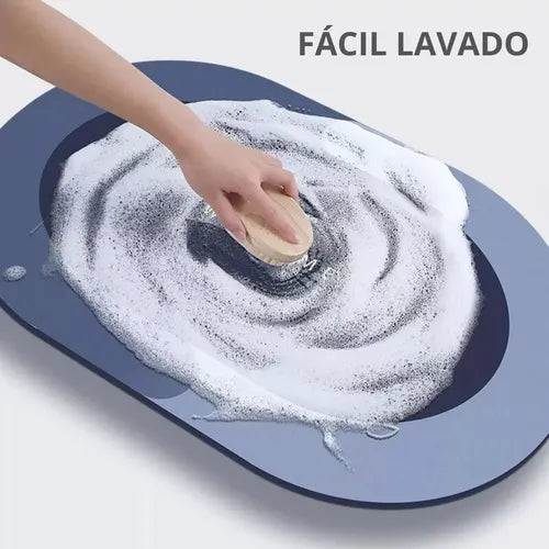 🚿✨ AquaDry Mat – Tu Baño Siempre Seco, Seguro y con Estilo