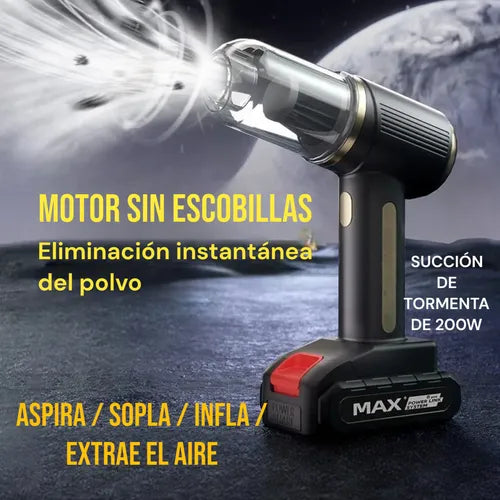 🌀✨ Aspiradora Inalámbrica Max – Potencia y Libertad de Movimiento ✨🌀