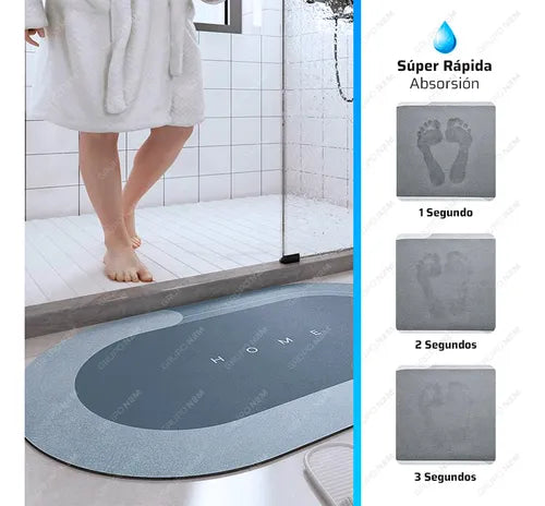 🚿✨ AquaDry Mat – Tu Baño Siempre Seco, Seguro y con Estilo